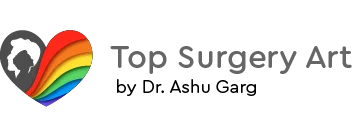 Top Surgery Art by Dr. Ashu Garg